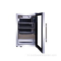 Glazen deur voor koelere koelkast in de buitenlucht